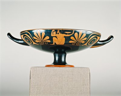 Attic red-figure kylix by Greek